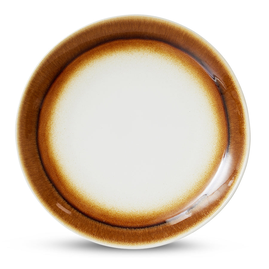 70s ceramics: dinner plates set of 2