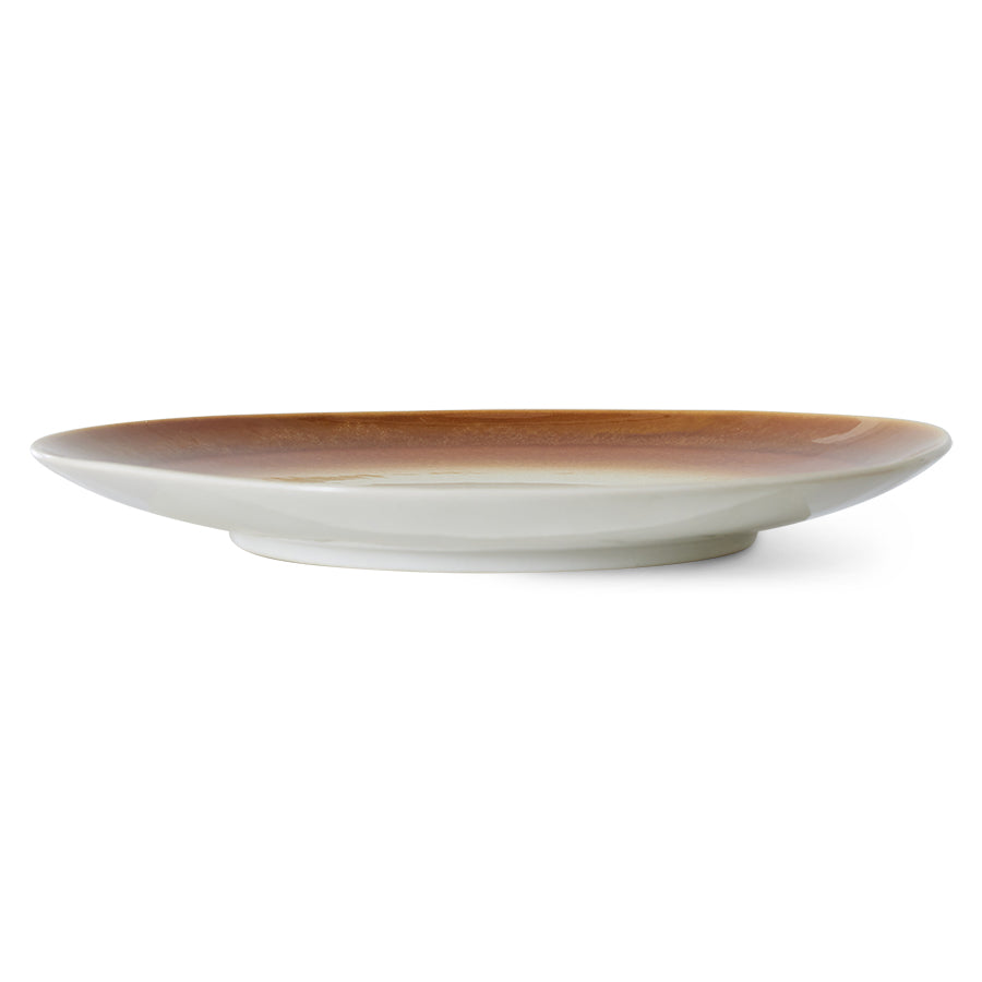 70s ceramics: dinner plates set of 2