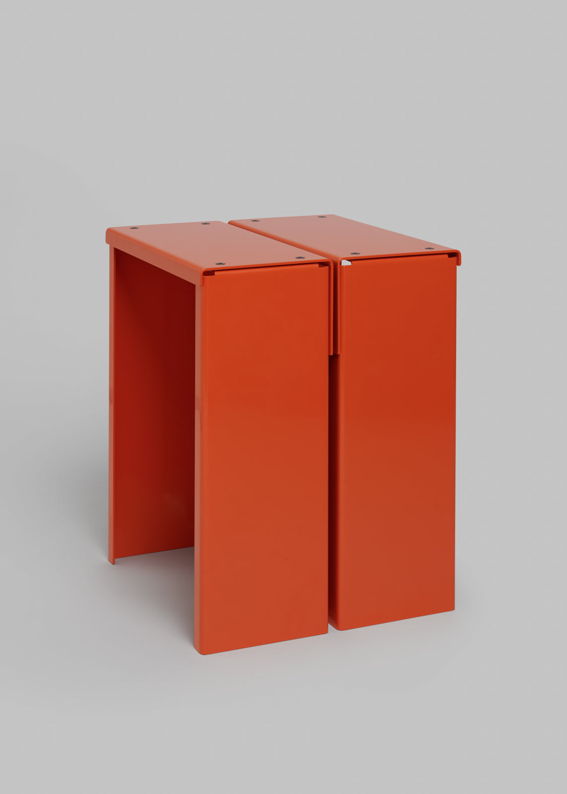 Re-Work Stool Orange