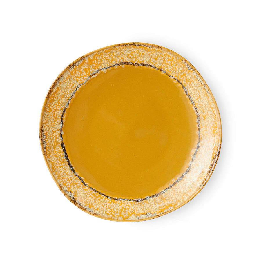 70s ceramics: side plates set of 2