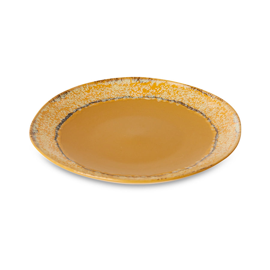 70s ceramics: side plates set of 2